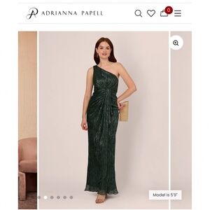 Long New Adrienne Pappell dress-size 6